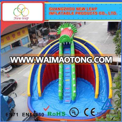 Adults inflatable water slide, cheap inflatable water slides for sale