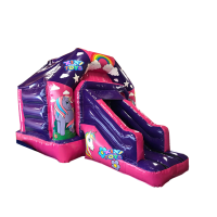 Inflatable Unicorn Bounce House With Water Slide,  Bounce House and Slide