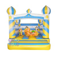 Outdoor kids inflatable playground castle / Small inflatable jumping bounce house