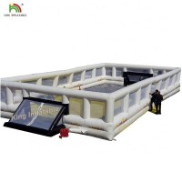 Commercial Grade Inflatable Football Soap Field For Indoor and Outdoor