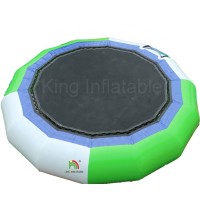 Mini Fun Station Sungear Floating Water Park Trampoline Jumping Bouncer Platform