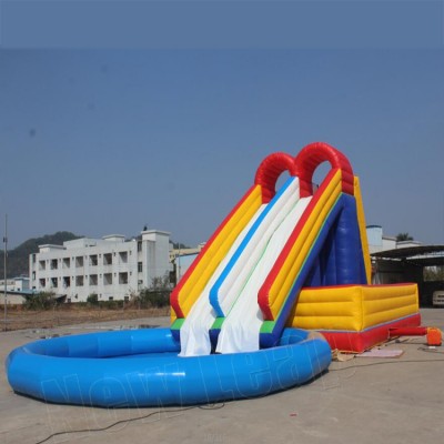 16m Length Large Inflatable Water Pool Slide for Adult