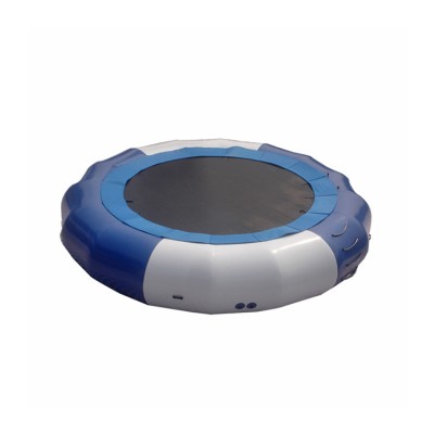 commercial floating jumping water games inflatable water trampoline