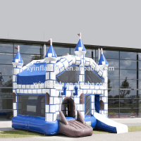 2017 Hot selling combo 4 in 1 small bouncy castle for kids