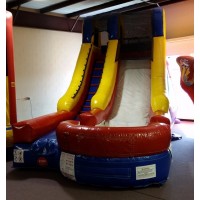 Commercial quality indoor inflatable dry slide for kids